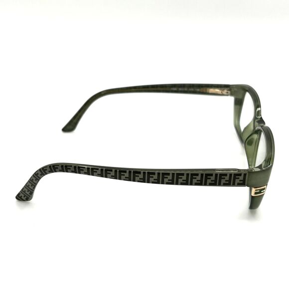 Fendi F999 Eyeglass Frames 135 Green | Eye-Bridge-Temple 50-15-135 | Italy - Picture 5 of 13
